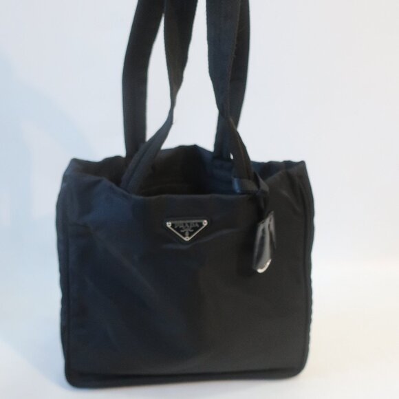 Authentic Women Prada B9223 Tessuto Sport (31) Black Nylon Shoulder Tote Handbag - Picture 4 of 16